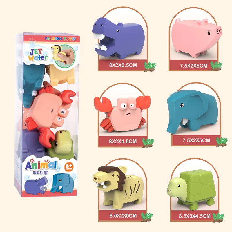 Bath Buddies™ – Douche animaux fous – Pistolet à eau jouet de bain
