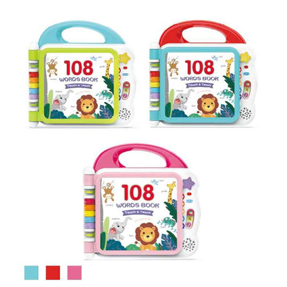 Touch and Learn Words Book with Bluetooth Function - 108 Words