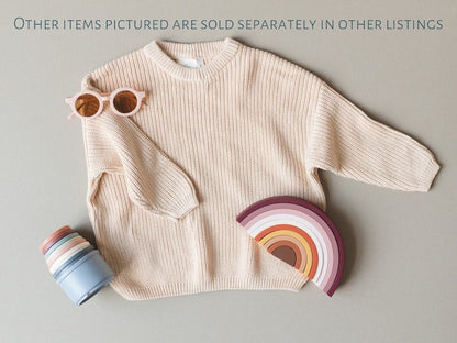 Wooden Colorful Stacking Blocks - 10 Pieces - 942