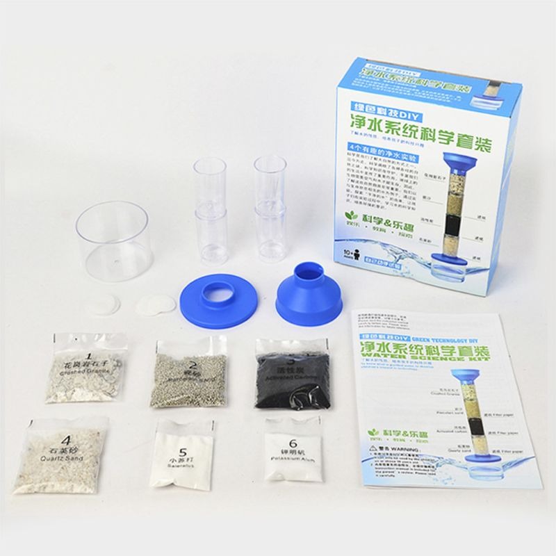 Kit de ciencia experimental DIY: ciencia del agua - 611