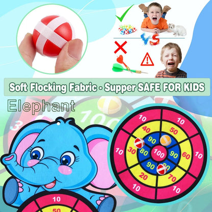 Sticky Ball Dartboard Interactive Play for Kids - 881