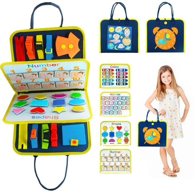 Tabla de actividades Montessori 7 en 1