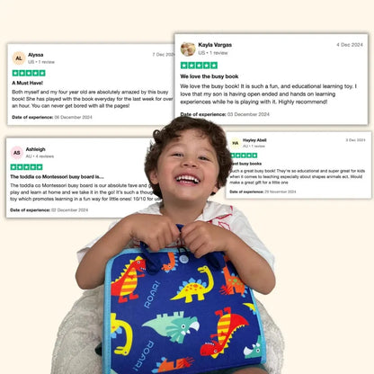 7-in-1 Montessori Busy Board