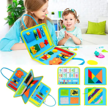 7-in-1 Montessori Busy Board