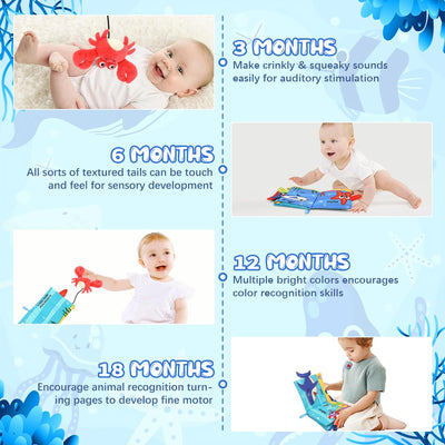 Libro de tela para bebés
