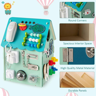 Fidtoy Maison d'activités multifonctionnelle Montessori