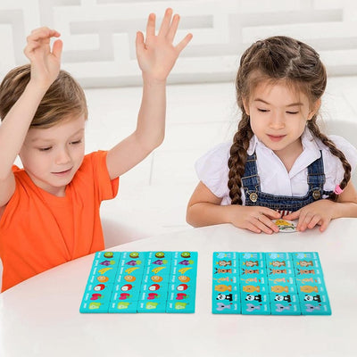 Fidtoy Wooden Memory Game – Educational Toy for Kids 3+