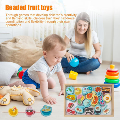 Jeu de Tige magnétique - Jeu de pêche pour Tout-Petits, Jouets de motricité Fine - Ensemble de pêche, Cadeau d'anniversaire, de noël, de pâques, pour garçons et Filles