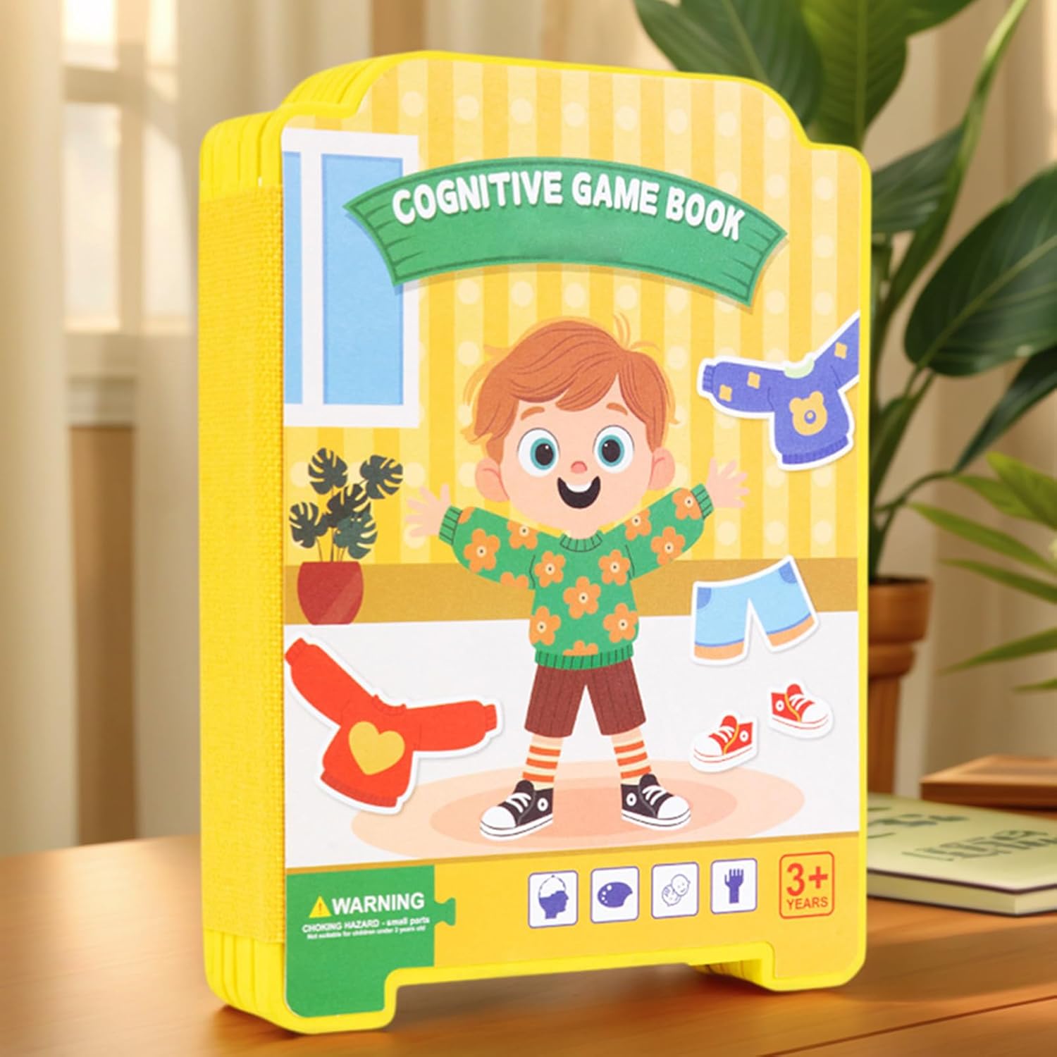 Sticker Book for Dress Up Games, Educational Games Book, Colorful Stickers to Match, Practical Activity Toy | Captivating Fun in Developing