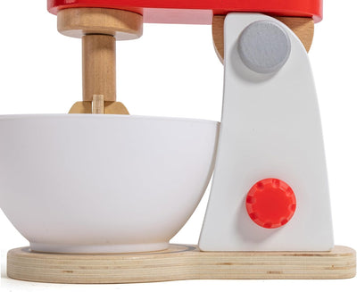 Fidtoy Robot Pâtissier en Bois Jouet d'Imitation Kit de Pâtisserie
