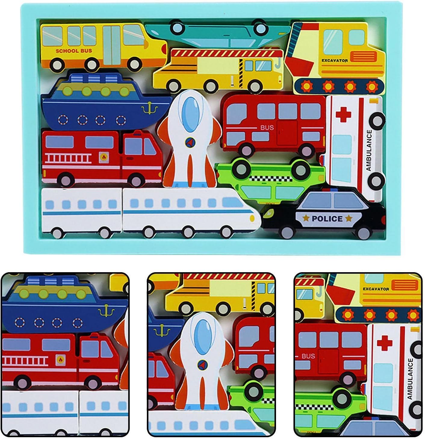 3D Assembling Puzzle Board Random Design