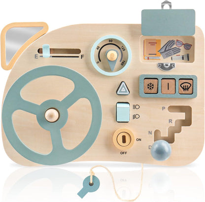 Montessori Steering Wheel Busy Board