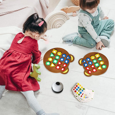 Geometric Shapes and Colors Matching Game