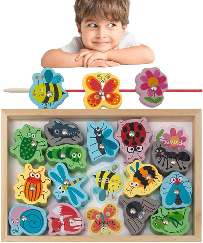 Juguetes educativos de pesca - Juegos de pesca magnéticos 2 en 1 seguros e inofensivos - Juego de pesca para niños pequeños, juguetes de pesca magnéticos, regalo para niños