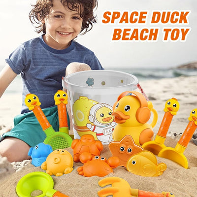 Fidtoy Beach Toys Kit - Water Sand Game for Kids Outdoor Play & Montessori Learning