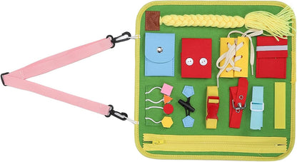 Fidget Blanket for Elderly,Dementia Alzheimers Products,Sensory Blanket Memory Loss Fidget Toys,Anxiety Relief Improves Mental Anxiety Sensory Blanket