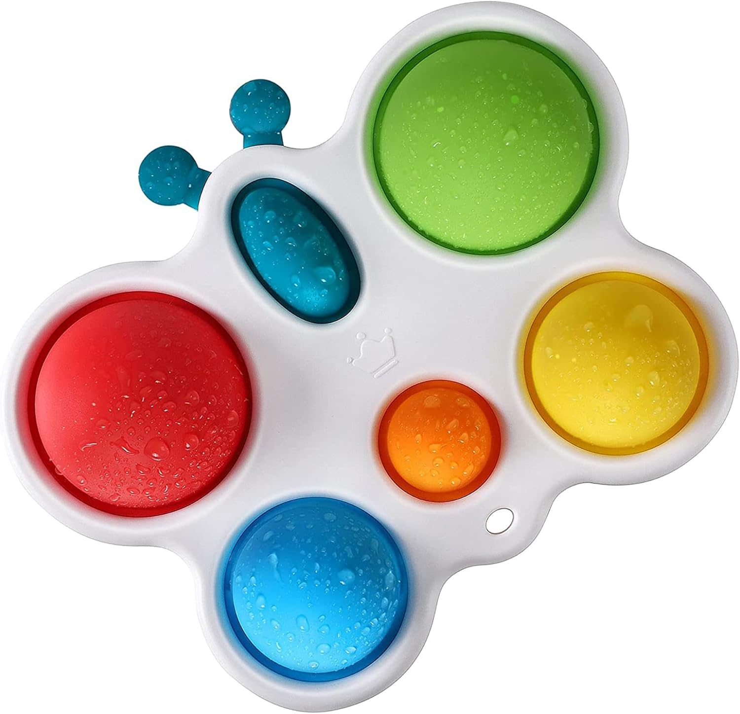 Butterfly Dimple Busy Board - Sensory Toy for Babies 6 Month - 3 Years, Ideal for Tummy Time, Early Education, and Fidget Relief, Perfect Baby Gift for 6 Months and Up, Toddler Baby Toys