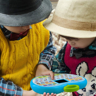 Fidtoy Apple Learning Computer Toy with LED Display for Kids