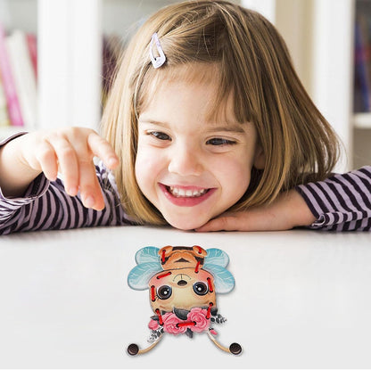 AOCATE-AOCATE Ahşap Bağlama Oyuncak, Hayvan Karton Dikiş Kartları Bağlama Oyuncak | Bağcık Oynama Oyunları, Yürümeye Başlayan Çocuklar ve Çocuklar için Hayal Gücü Eğitim Malzemeleri Geliştirme