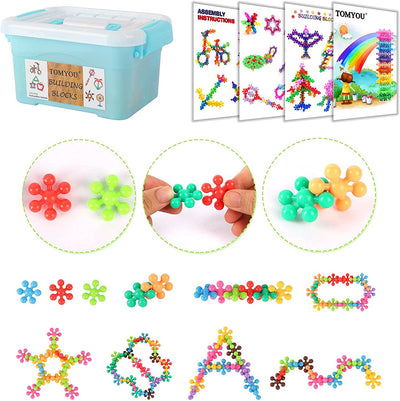 3D Building Blocks™ – Foster Creativity – Snowflake Building Blocks