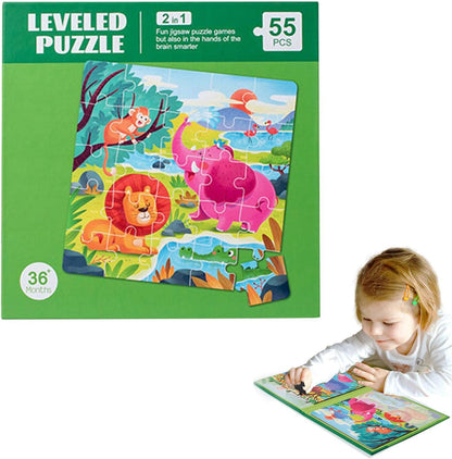 Space Puzzle Kids | Traffic Take-Along Magnetic Puzzles - Preschool Education Learning Toys for 3-6 Year Old Boys and Girls Thoran