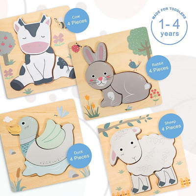 Puzle 3D de Animales