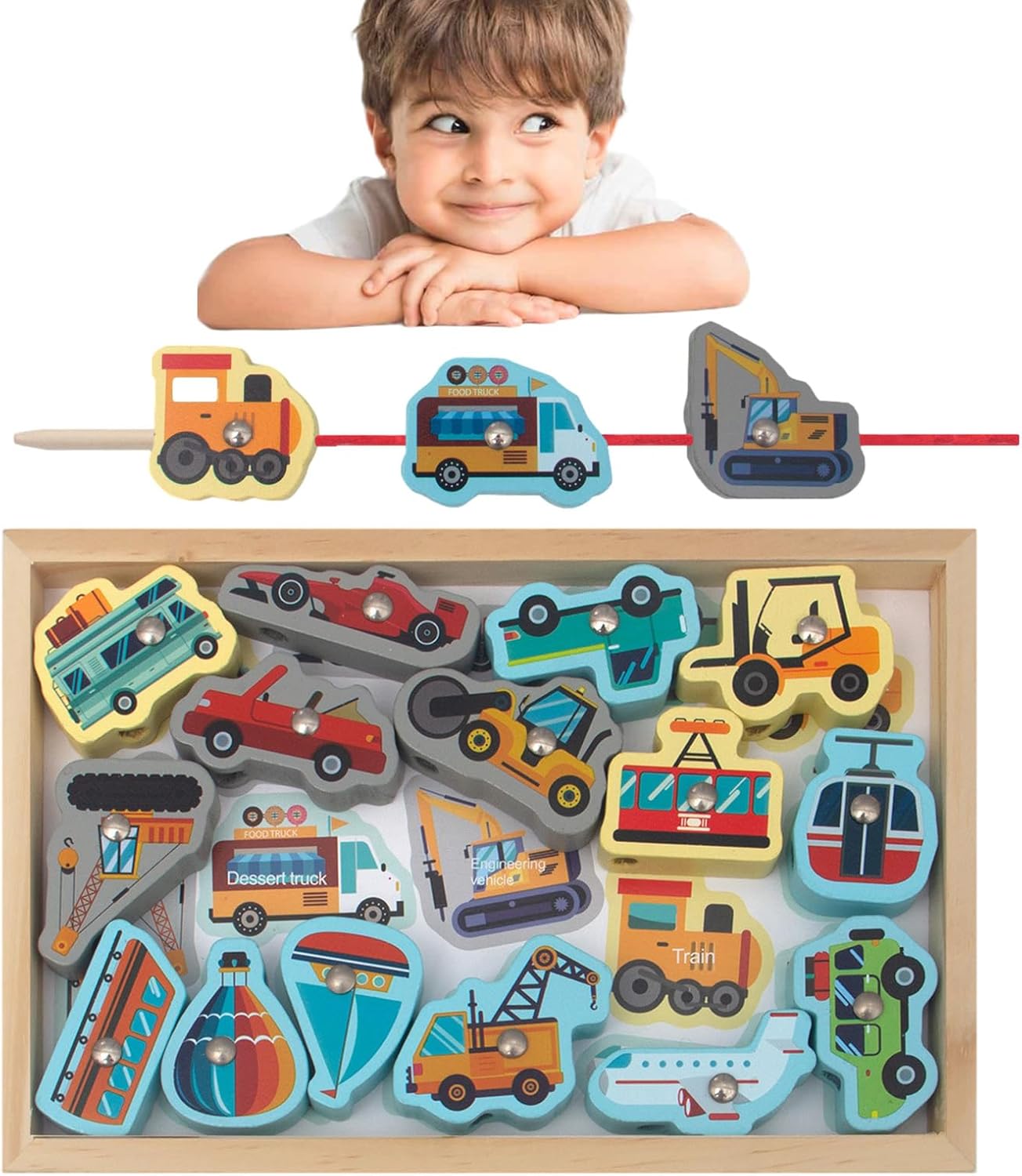 Juego De Pesca Magnético, Juego De Pesca 2 En 1 para Niños De Madera, Juegos De Pesca De Madera Seguros con Peces Vivos, Juego De Pesca Educativo para Niños En Casa, Regalo Interior Al Aire Libre