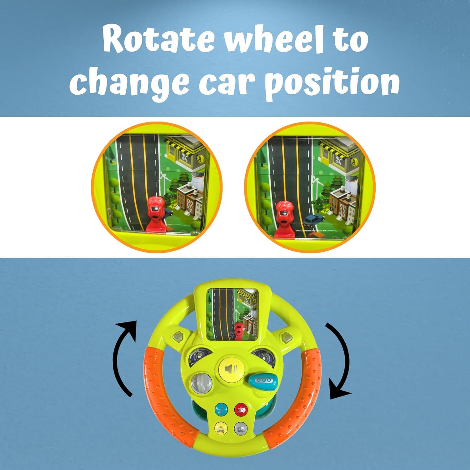 Fidtoy Volante Eléctrico Little Driver de Juguete para Niños