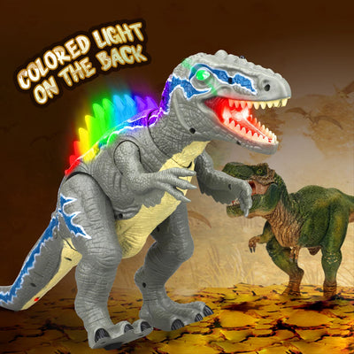 Jouet Dinosaure Télécommandé Fidtoy avec Vaporisation de Brume pour Enfants