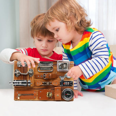 Fidtoy Interactive Busy Board Montessori Learning Toy