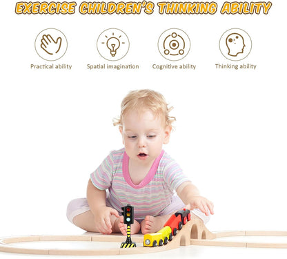 STOBOK 2Pcs Traffic Light Toy for Kids, Mini Traffic Signal Light Model, Realistic Road Scene for Children Learning Rules Educational Toy