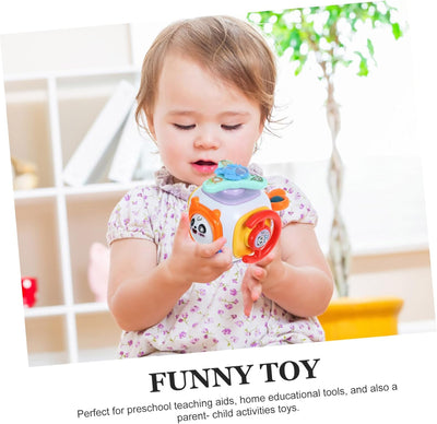 HANABASS Cubo de Actividades para Niños Pequeños Juguete Montessori Educativo Juguete de Viaje Sensory Play Aprendizaje para 1