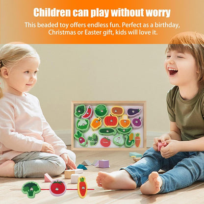 PHASZ Juego de Varillas magnéticas, Juego de Pesca para niños pequeños 2 en 1, Seguro e inofensivo, Set de Pesca Navidad Pascua Regalo de cumpleaños para niños y niñas