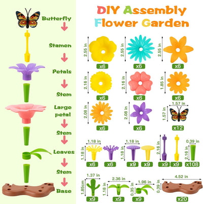 Flower Garden Building Set