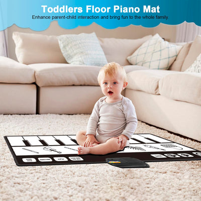 Fidtoy Musical Piano Dance Mat – Interactive Floor Music Toy for Kids