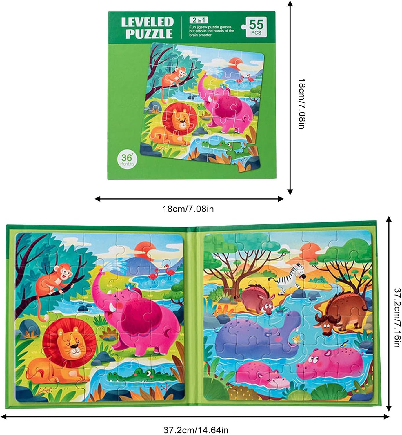 Space Puzzle Kids | Traffic Take-Along Magnetic Puzzles - Preschool Education Learning Toys for 3-6 Year Old Boys and Girls Thoran