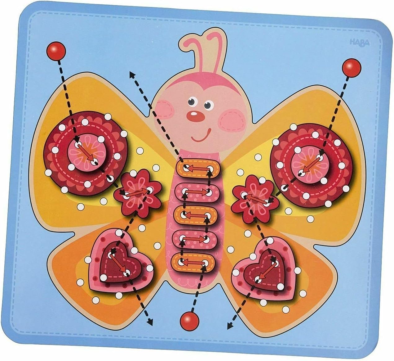 Haba Butterfly Threading Game