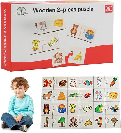 Animal Classification Puzzle, Puzzles for Toddlers, Classification Puzzles - Includes Self-Correcting Animal Puzzle Pieces for Animal Learning and Early Childhood Education