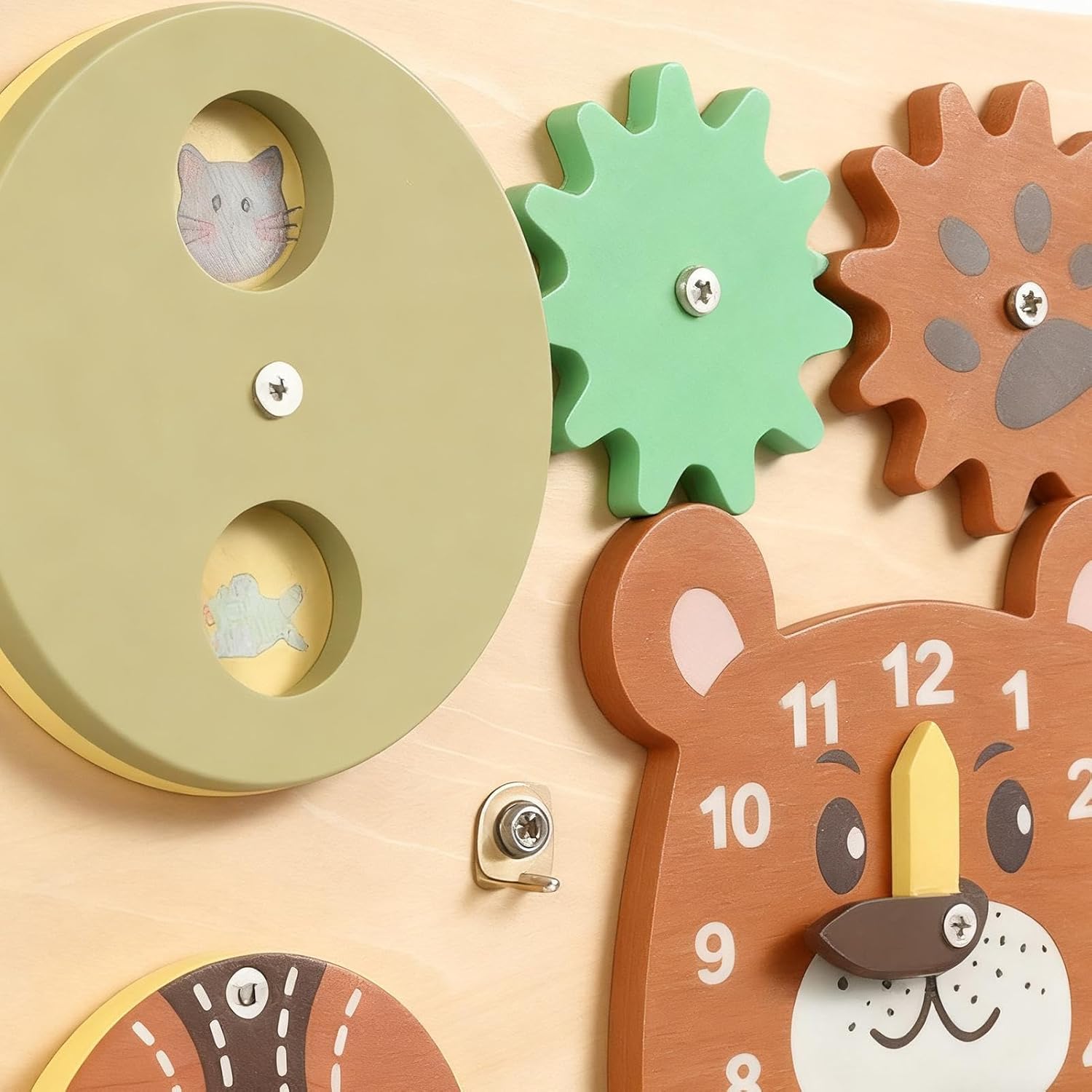 Bohany de Atividades - Brinquedo Educativo De ,Brinquedos para Desenvolvimento Infantil,para Crianças Pré-escolar Jardim Infância Sala de Aula Educação em Casa Educadores e