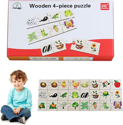 Animal Classification Puzzle, Puzzles for Toddlers, Classification Puzzles - Includes Self-Correcting Animal Puzzle Pieces for Animal Learning and Early Childhood Education