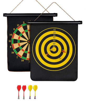 Fidtoy Magnetic Dart Board Set for Kids and Family Play