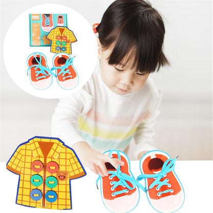 Placa para amarrar sapatos | Aprenda a amarrar cadarços de brinquedo | Placa de treinamento para amarrar sapatos, amarrar brinquedos Montessori, brinquedo para enfiar sapatos, aprender a Hersil