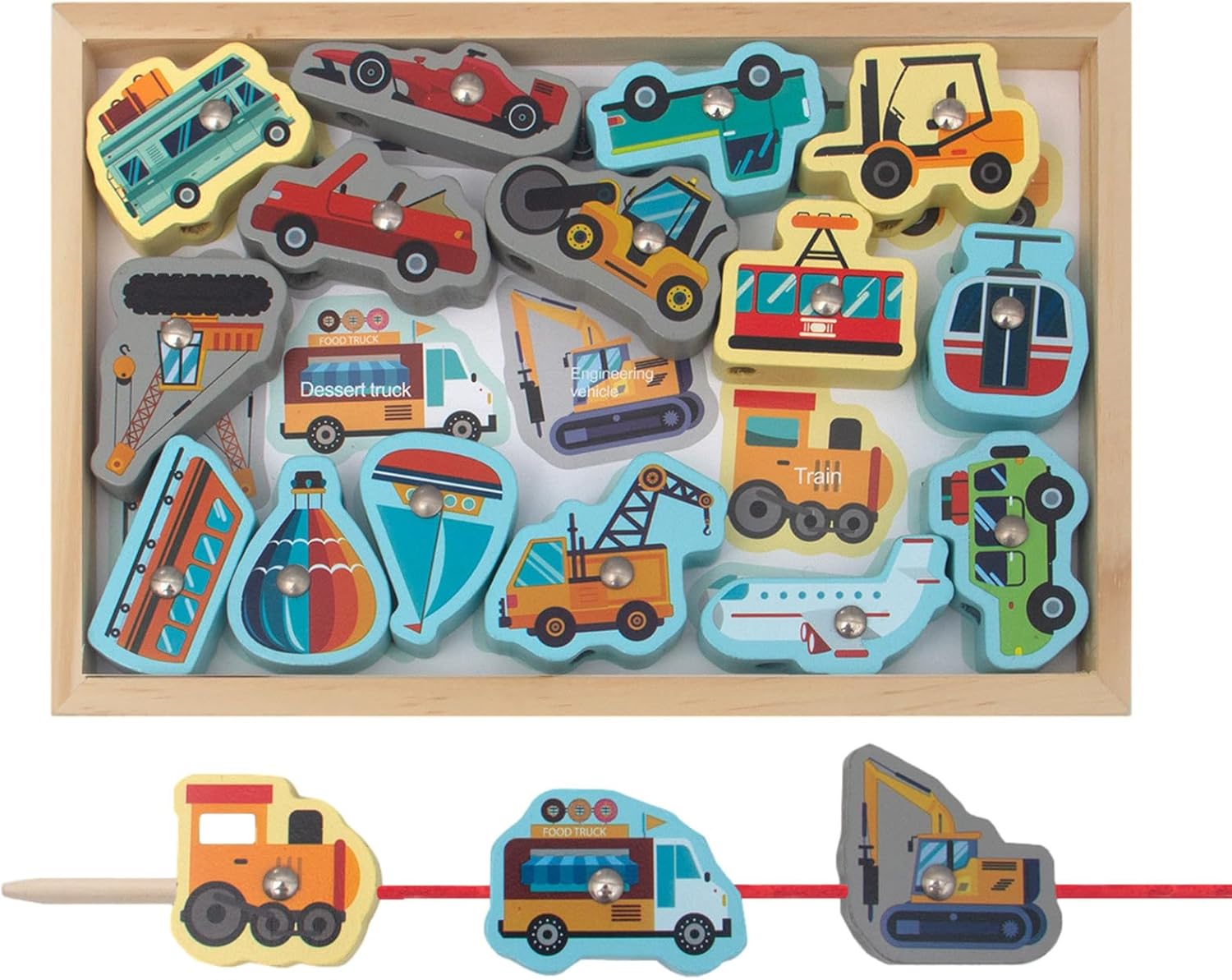 Juego De Pesca Magnético, Juego De Pesca 2 En 1 para Niños De Madera, Juegos De Pesca De Madera Seguros con Peces Vivos, Juego De Pesca Educativo para Niños En Casa, Regalo Interior Al Aire Libre