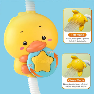 Fidtoy Little Bado / Poussin Water Jet Sprinkler – Interactive Bath Toy for Toddlers