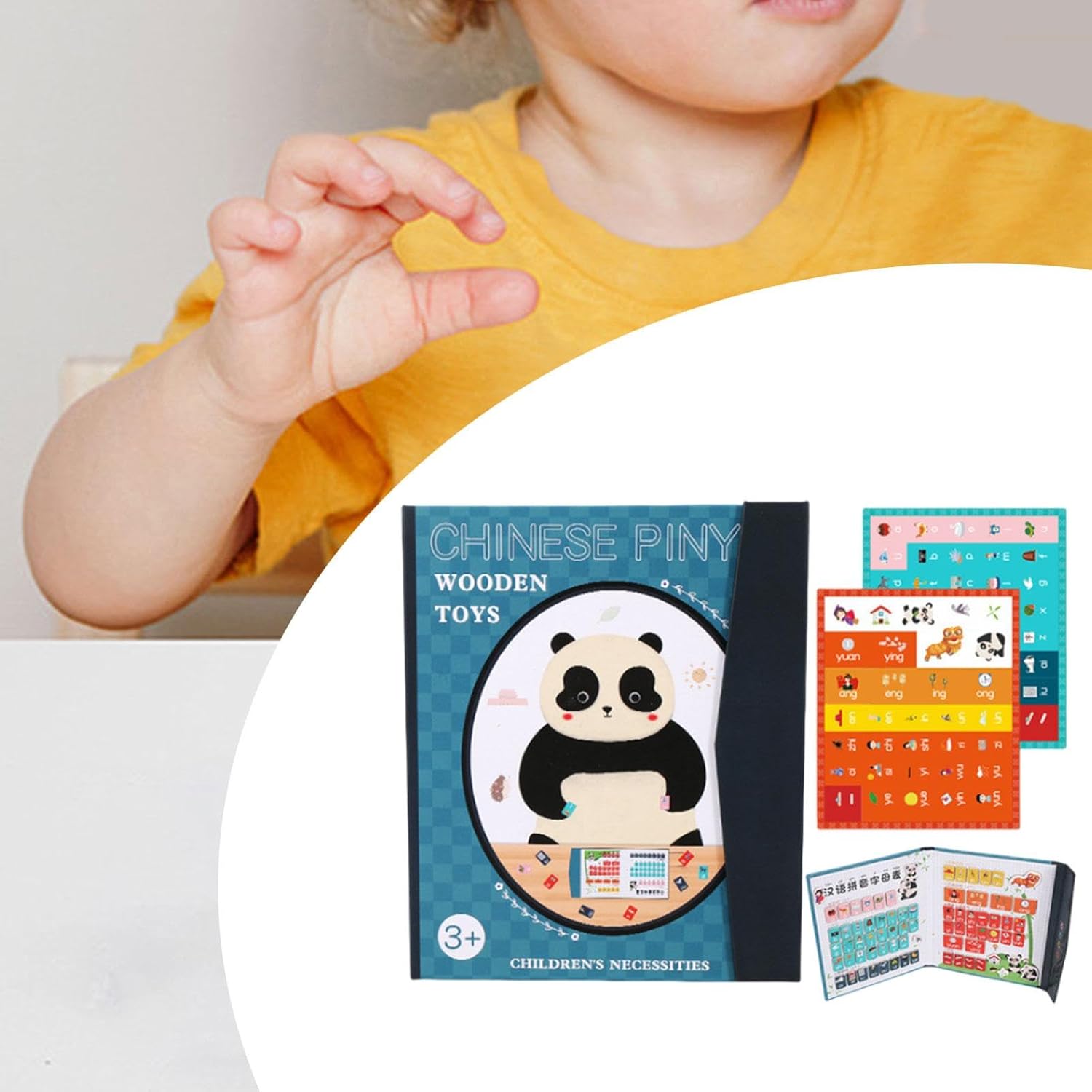 ATORSE Toddler Educational Toys Pen Control Practice Toy for Kids Ages 3+ Gift Style E