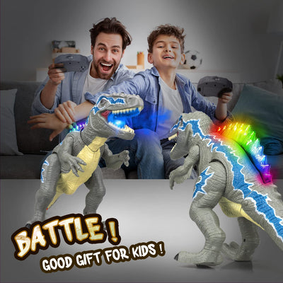 Jouet Dinosaure Télécommandé Fidtoy avec Vaporisation de Brume pour Enfants