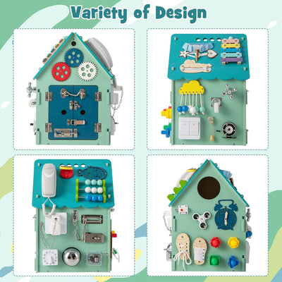 Fidtoy Maison d'activités multifonctionnelle Montessori