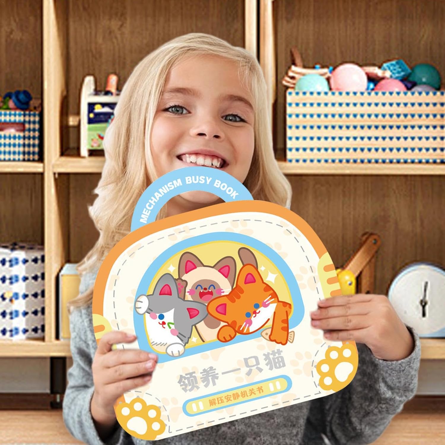 Books with gelatin stickers for children, books with gelatin stickers for children, Libtivo - Book with ambini co adhesive stickers for children aged 6 and up, books with reusable stickers, l