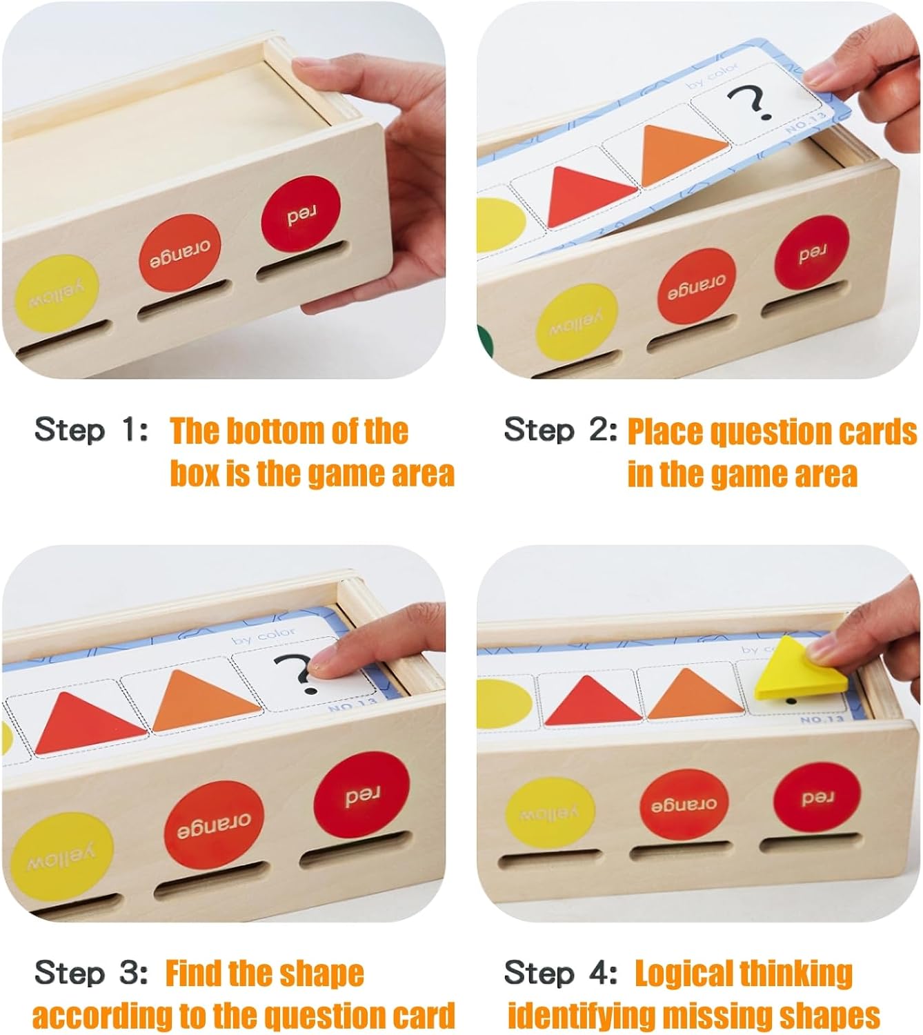 Wooden Color & Shape Sorting – A Fun and Educational Toys