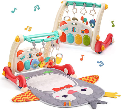 Gimnasio de actividades para bebés y andador de aprendizaje Fidtoy